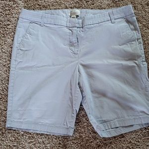 J. Crew Bermuda Shorts Size 14